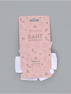 Бант для волос на заколке белый, Принцессы Дисней - Фото 5