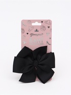 Бант для волос на заколке чёрный, Принцессы Дисней - Фото 1
