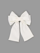 Бант для волос на заколке с лентами, белый, Коты аристократы - Фото 3