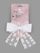 Бант для волос на заколке с лентами «Сердечки», белый, Принцессы Дисней - Фото 2