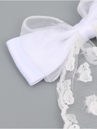 Бант для волос на заколке с лентами «Сердечки», белый, Принцессы - фото 61956137