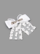 Бант для волос на заколке с лентами «Сердечки», белый, Принцессы Дисней - Фото 5