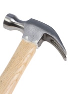 УЦЕНКА Молоток-гвоздодер ТУНДРА, деревянная рукоятка, 250 г - Фото 5