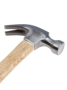 УЦЕНКА Молоток-гвоздодер ТУНДРА, деревянная рукоятка, 250 г - Фото 6