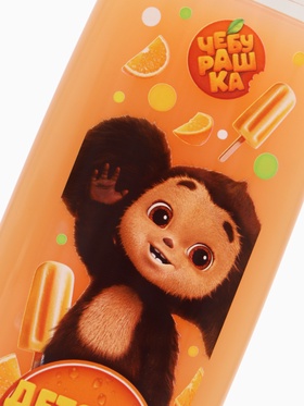 Детский шампунь, аромат апельсиновое мороженое, 250 мл, Чебурашка