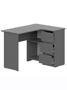 УЦЕНКА Стол угловой с ящиками Денвер, 1090х836х754, Графит 10964356 - фото 3918996