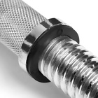 УЦЕНКА Гриф для штанги прямой, металлический, хромированный, d=28 мм, 180 см - Фото 6