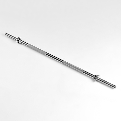 УЦЕНКА Гриф для штанги прямой, металлический, хромированный, d=28 мм, 120 см