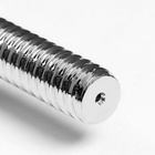 УЦЕНКА Гриф для штанги прямой, металлический, хромированный, d=28 мм, 120 см - Фото 4