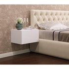 УЦЕНКА Тумба прикроватная Элтон №1 подвесная, 460×320×260, Белый/МДФ Белый глянец - Фото 1