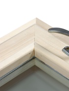 Деревянное окно для бани, 30×30 см, стеклопакет - фото 63128985