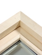 Деревянное окно для бани, 30×30 см, стеклопакет - фото 63128988