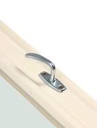 Деревянное окно для бани, 60×60 см, стеклопакет - фото 63128993