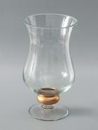 УЦЕНКА Ваза «Кантри голд» Амфора ваза средняя 31×17 см 3.8 л прозрачная - Фото 2