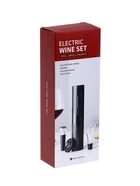 Набор сомелье электрический LSH-04, пробка, аэратор, штопор, от батареек, чёрный - Фото 15