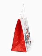 Набор пакетов крафтовых «Новогодний», 10 шт, 22 × 22 × 11 см 10864369