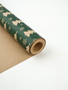 Упаковочная бумага в наборе с ножницами и верёвкой, «Новый год: Зимняя история», рулон 0.68 × 7 м 10864745