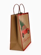 Набор подарочных пакетов «Новогодний подарок», 3 шт, тиснение, 25 × 4 × 30.5 см, 30 × 40 × 11.5 см, 18 × 23 × 10 см 10878841