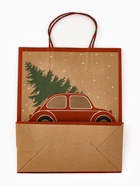 Набор подарочных пакетов «Новогодний подарок», 3 шт, тиснение, 25 × 4 × 30.5 см, 30 × 40 × 11.5 см, 18 × 23 × 10 см 10878841