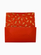 Подарочный пакет «Новогодний», 40 × 40 × 20 см, тиснение, конгрев, 3D-эффект 10878848