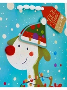 Набор подарочных  пакетов «Новый год», 3 шт,  25,4 × 30,5 × 12,7 см - фото 119717176