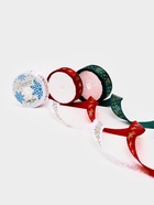 Набор лент с тиснением для упаковки подарков, 3 шт - Фото 4