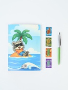 Подарочный набор, ежедневник А5, магнитные закладки, ручка «Отважному защитнику» 10895207