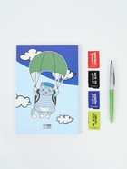 Подарочный набор, ежедневник А5, магнитные закладки, ручка «Юный герой» 10895211