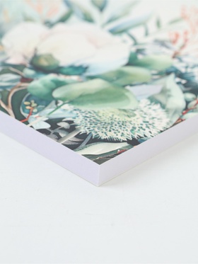 Подарочный набор, ежедневник А5, магнитные закладки, ручка «Расцветай от счастья»