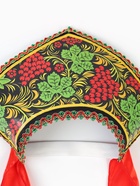 Кокошник карнавальный «Гроздья рябины» - фото 119644368