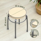 УЦЕНКА Табурет "ФАБРИК 1" ТФ01/СК слоновая кость - Фото 2