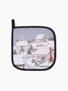 Набор кухонный «Этель» Winter village, варежка-прихватка 20×28 см, прихватка 19×19 см - Фото 4