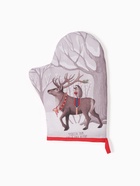 Набор кухонный «Этель. Лесные звери», варежка-прихватка 20×28 см, прихватка 19×19 см - Фото 7