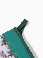 Набор кухонный «Этель. Новогодний лес», варежка-прихватка 20×28 см, прихватка 19×19 см - фото 63129248