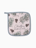 Набор кухонный «Этель» Christmas tree, варежка-прихватка 20×28 см, прихватка 19×19 см - фото 63129256