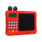 УЦЕНКА Интерактивный калькулятор детский Windigo, для изучения счёта + графический планшет, розовый - Фото 6