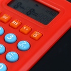 УЦЕНКА Интерактивный калькулятор детский Windigo, для изучения счёта + графический планшет, розовый - Фото 8