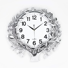 УЦЕНКА Часы настенные, серия: Интерьер, "Дерево", плавный ход, 1АА, d-37 см, 57 х 56 см - фото 14992313