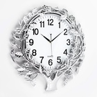 УЦЕНКА Часы настенные, серия: Интерьер, "Дерево", плавный ход, 1АА, d-37 см, 57 х 56 см - фото 14992314