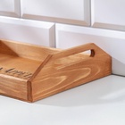 УЦЕНКА Поднос маленький с декором, с покрытием, 30×20×6 см - Фото 3