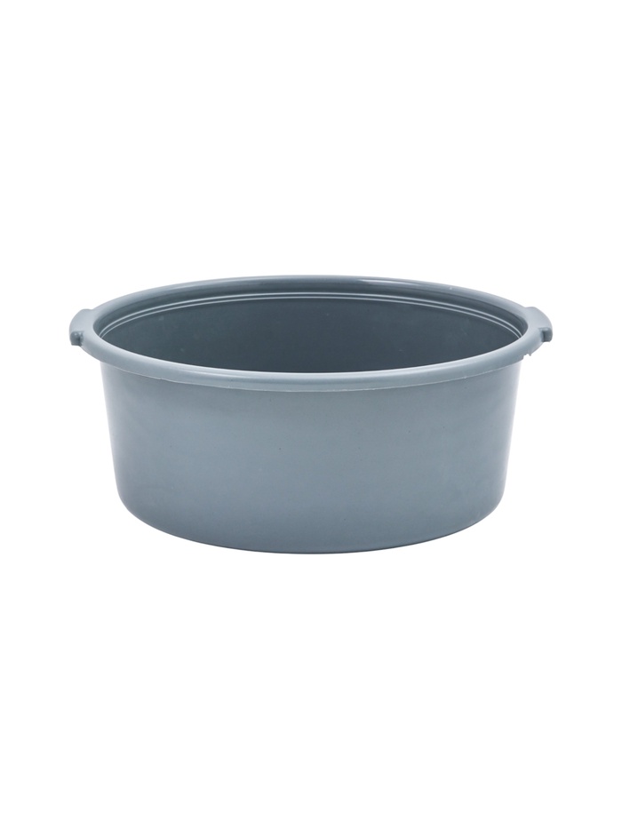 УЦЕНКА Таз 16л 43х42х17см круг, цвет МИКС - Фото 1