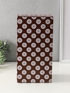 Бюст полистоун «Девушка с цветком, в наряде в клетку», чёрный, 13.3×12.3×29.5 см - фото 119644391