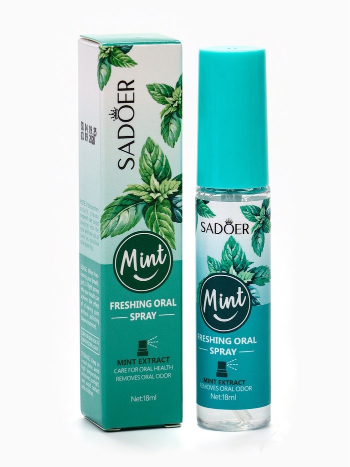 Освежитель дыхания Sadoer со вкусом мяты, 18 мл - Фото 1