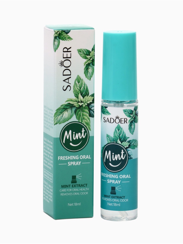 Освежитель дыхания Sadoer со вкусом мяты, 18 мл - Фото 1