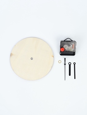 Набор для творчества - основа для часов «Круг», 16×0.5 см, с часовым механизмом