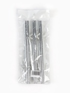 Трубочки для коктейлей «Снежинки», серебро, 6 шт - Фото 5