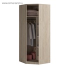 УЦЕНКА Шкаф угловой с зеркалом Светлана, 2070х880х880, Дуб сонома/Белый 10966707 - фото 3918743