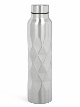 УЦЕНКА Бутылка для воды, 1 л, 24×7 см, хром 10966745