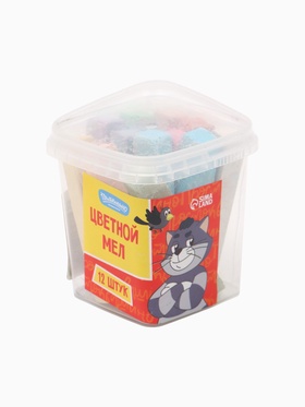 {{photo.Alt || photo.Description || 'УЦЕНКА Набор цветных мелков Простоквашино, 12 штук, 10 цветов'}}