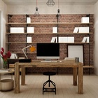 УЦЕНКА Самоклеящаяся ПВХ панель "Белый кирпич" 77*70*0,2 см - Фото 7